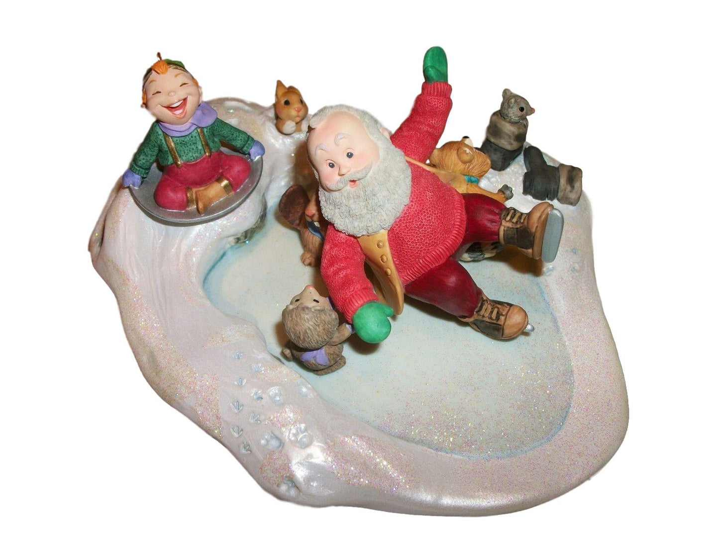 Hallmark 1999 North Pole Pond-Figurine-Oakview Collectibles