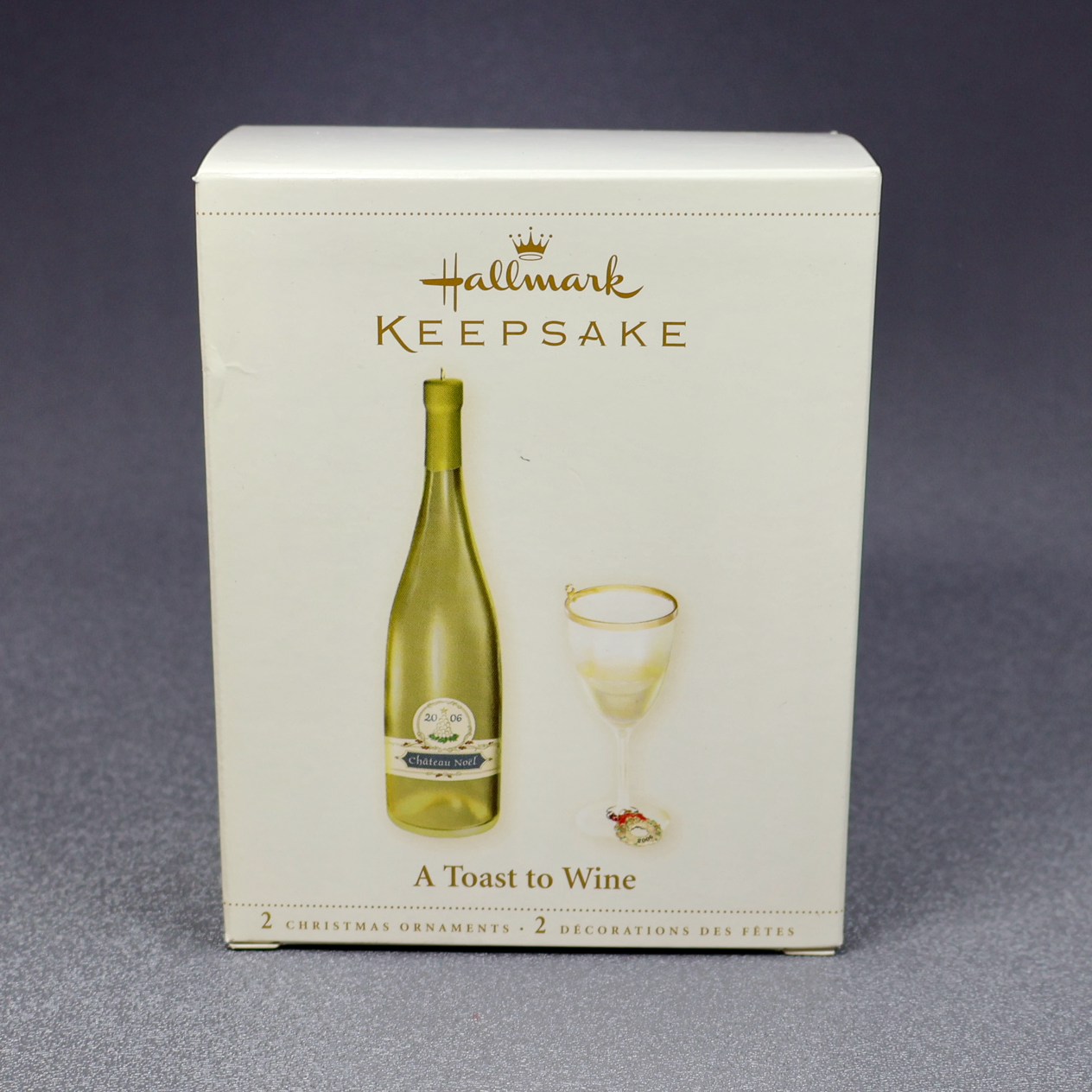 Hallmark 2006 A Toast to Wine - White Wine-Ornament-Oakview Collectibles