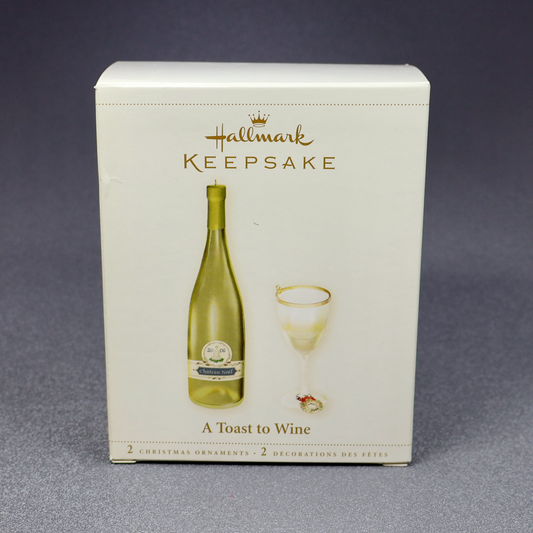 Hallmark 2006 A Toast to Wine - White Wine-Ornament-Oakview Collectibles