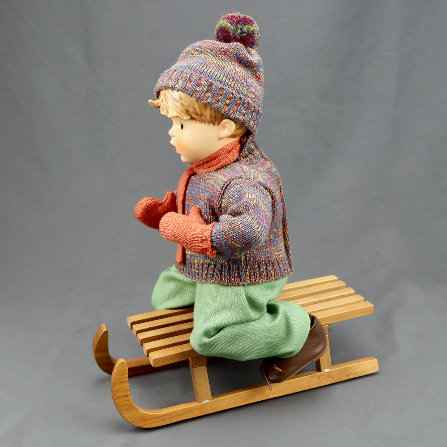 M.I. Hummel Ride Into Christmas Doll #519-Doll-Oakview Collectibles