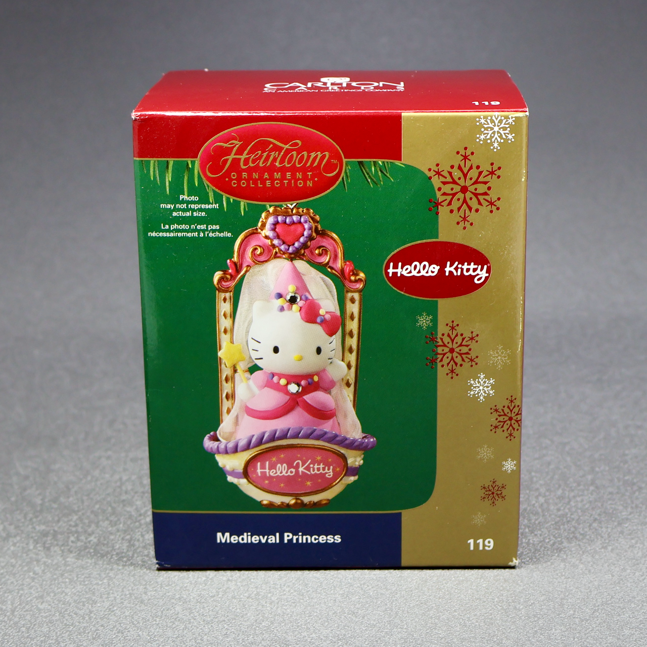 Carlton Cards Medieval Princess Hello Kitty-Ornament-Oakview Collectibles