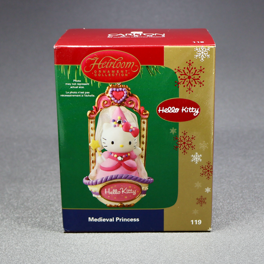 Carlton Cards Medieval Princess Hello Kitty-Ornament-Oakview Collectibles