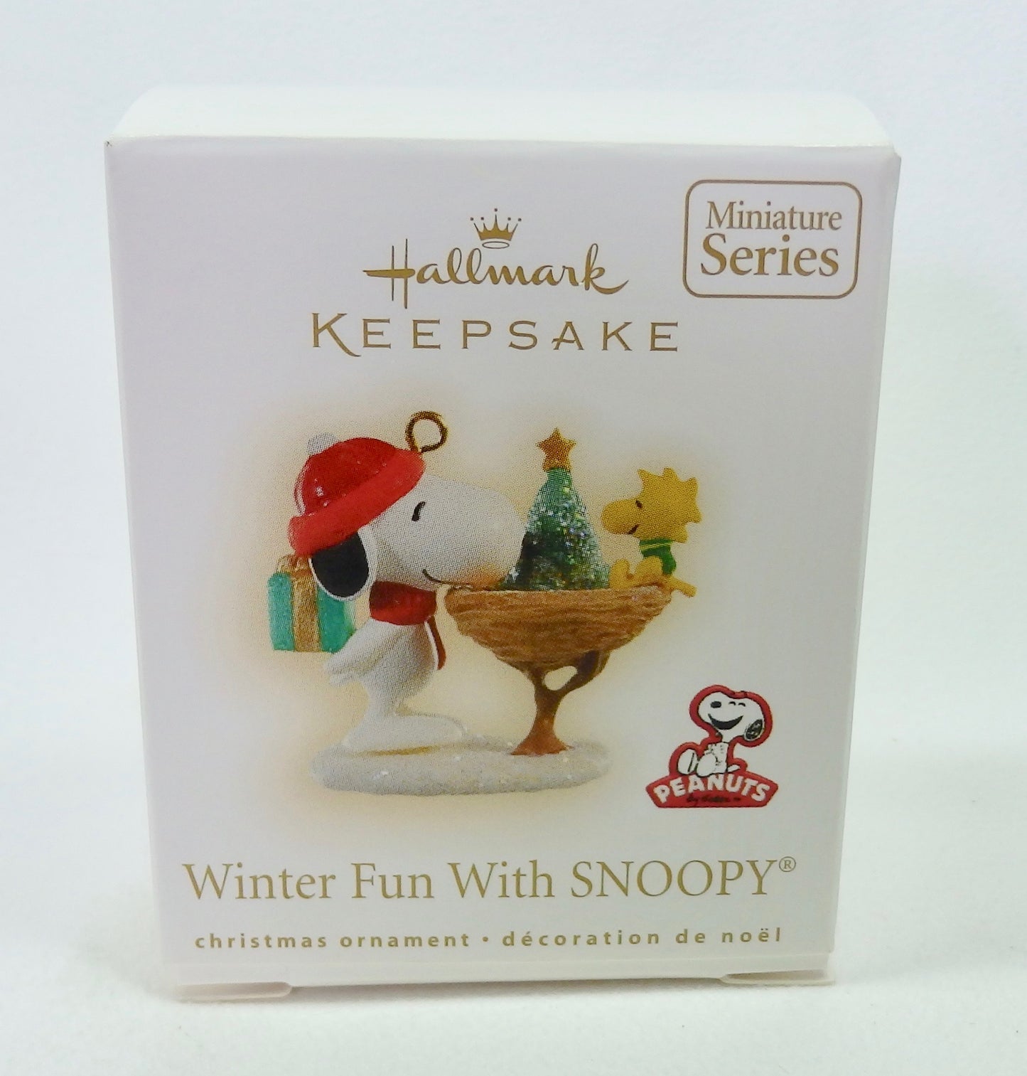 Hallmark 2009 Winter Fun With Snoopy #12 - Miniature-Ornament-Oakview Collectibles