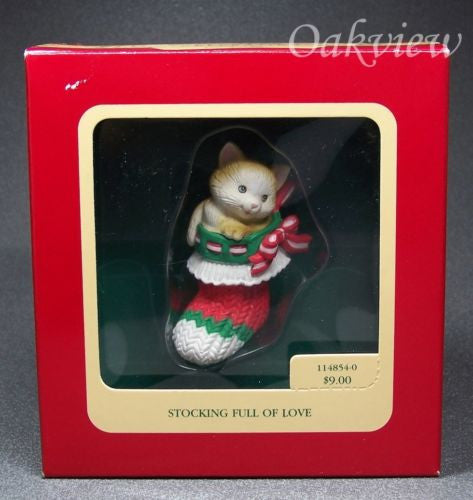Carlton Cards 1990 Stocking Full of Love-Ornament-Oakview Collectibles