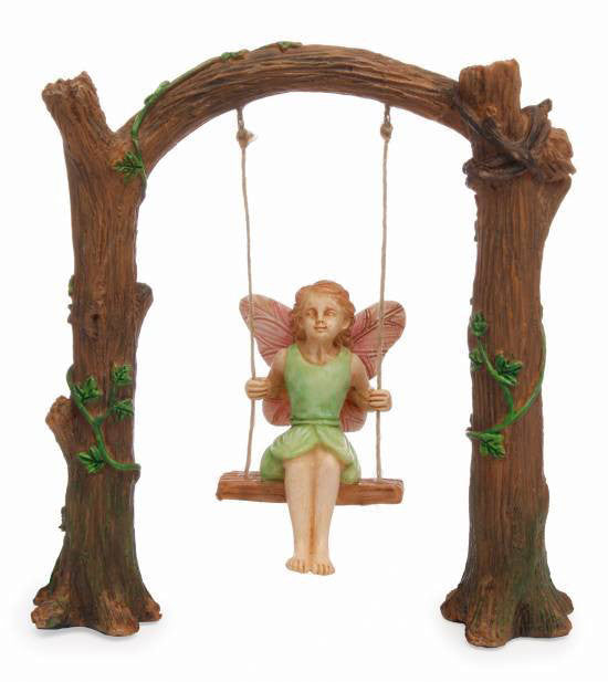 MHG Fairy Garden Arch Swing-Fairy Garden-Oakview Collectibles