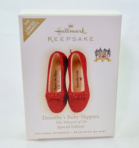 Hallmark 2009 Ruby Slippers-Ornament-Oakview Collectibles