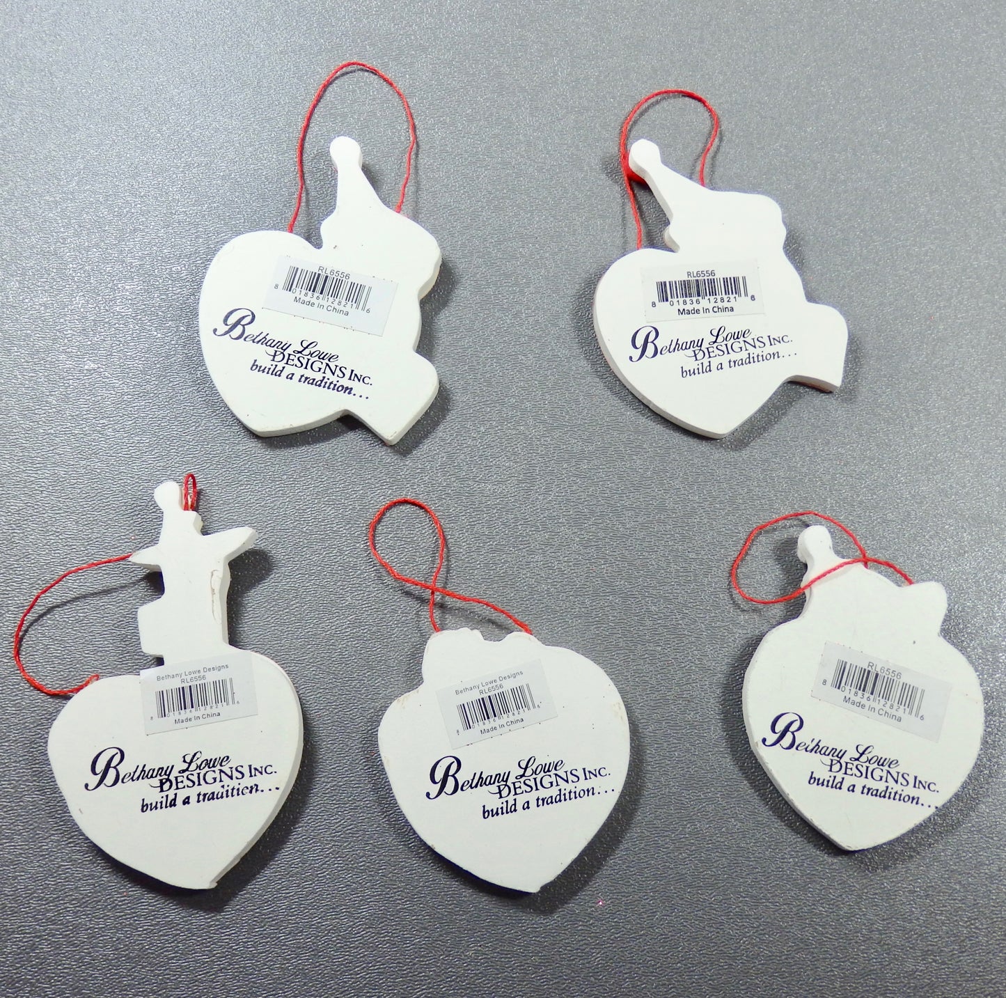 Bethany Lowe Wild About You Ornament Set of 5-Ornament-Oakview Collectibles