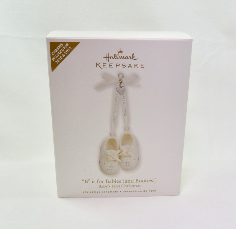 Hallmark 2010 B is for Babies (and Booties)-Ornament-Oakview Collectibles