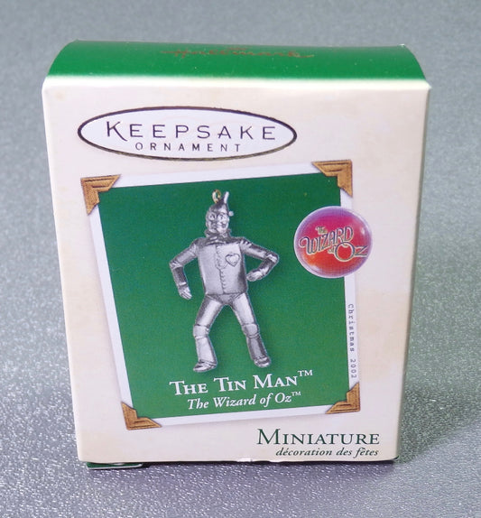 Hallmark 2002 Tin Man - Miniature-Ornament-Oakview Collectibles