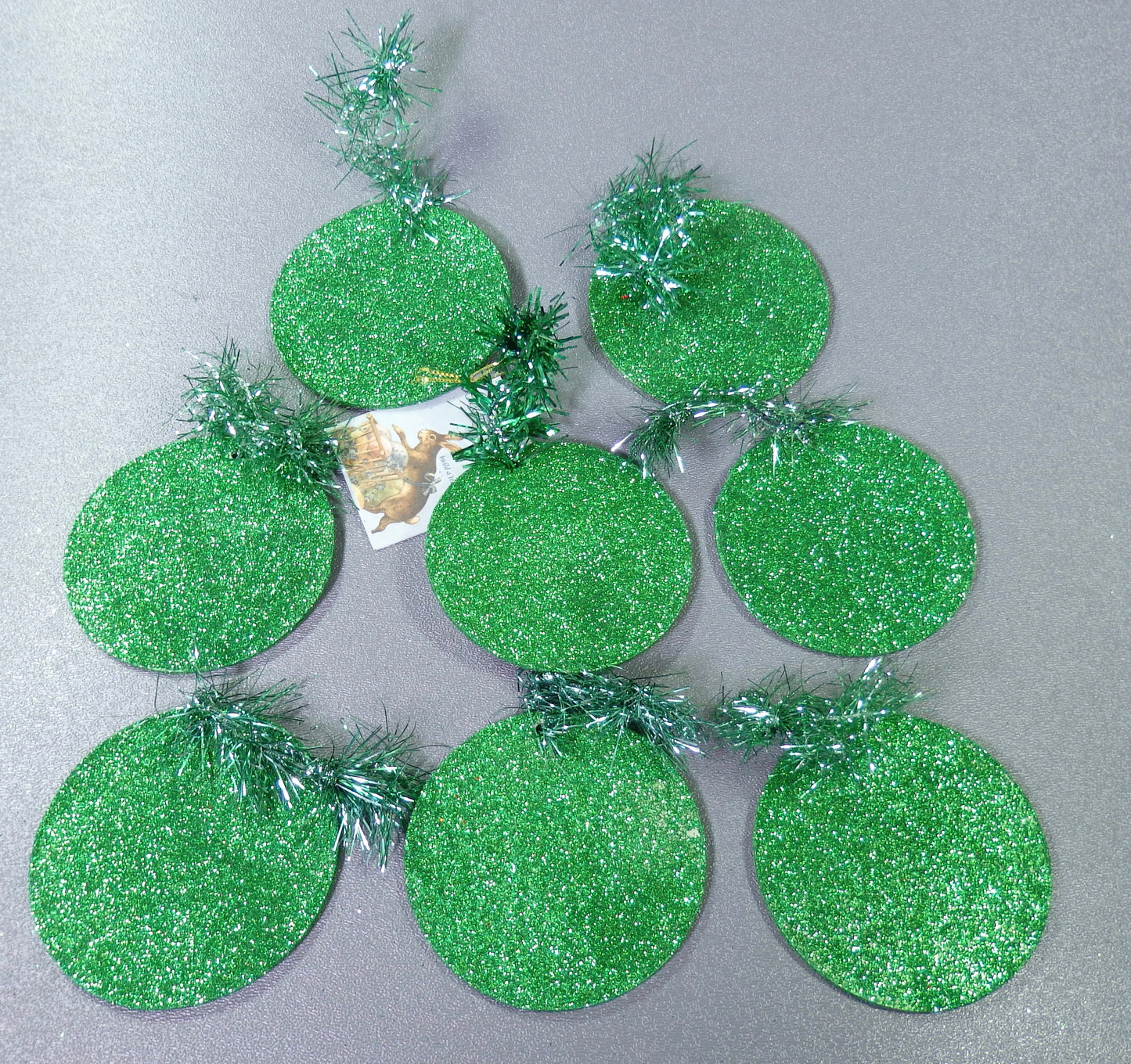 Bethany Lowe St Patricks Day Disc Ornaments Set of 8-Oakview Collectibles