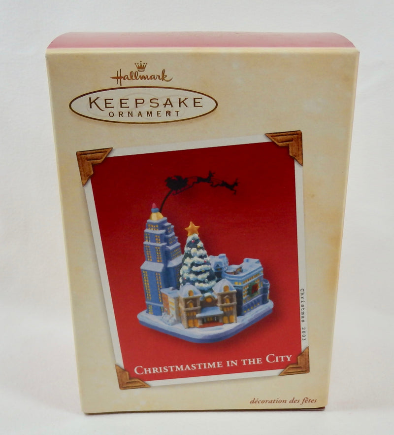 CHRISTMASTIME IN THE CITY 2003 Hallmark Ornament QXG8817-Ornament-Oakview Collectibles