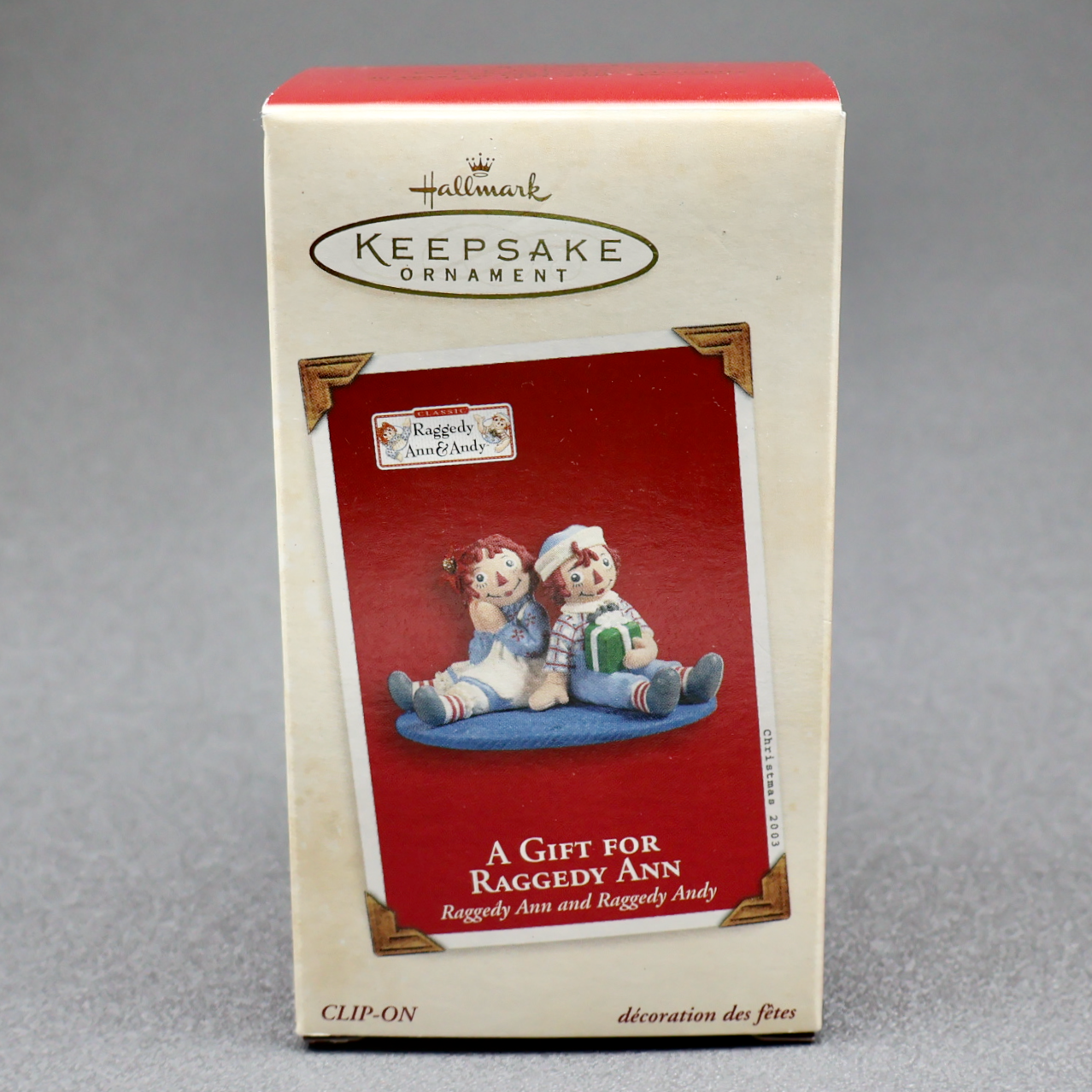 Hallmark 2003 A Gift For Raggedy Ann-Ornament-Oakview Collectibles