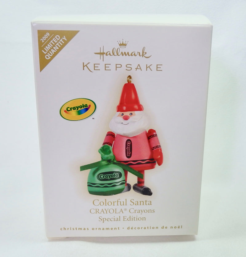 Hallmark 2009 Colorful Santa - Ltd Ed-Ornament-Oakview Collectibles