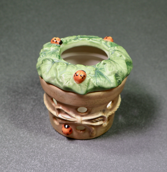 Hallmark Marjolein Bastin Ladybug Tealight Candle Holder-Candle Decor-Oakview Collectibles