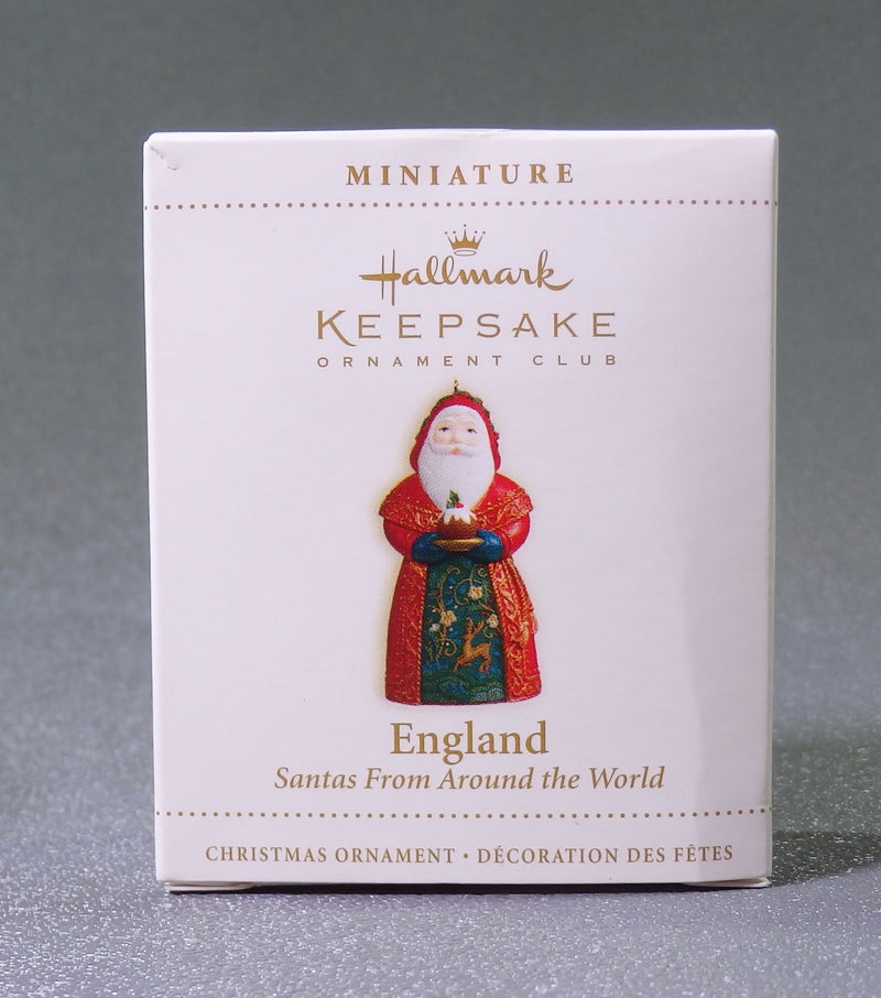 Hallmark 2006 Santas From Around the World England - Miniature-Ornament-Oakview Collectibles