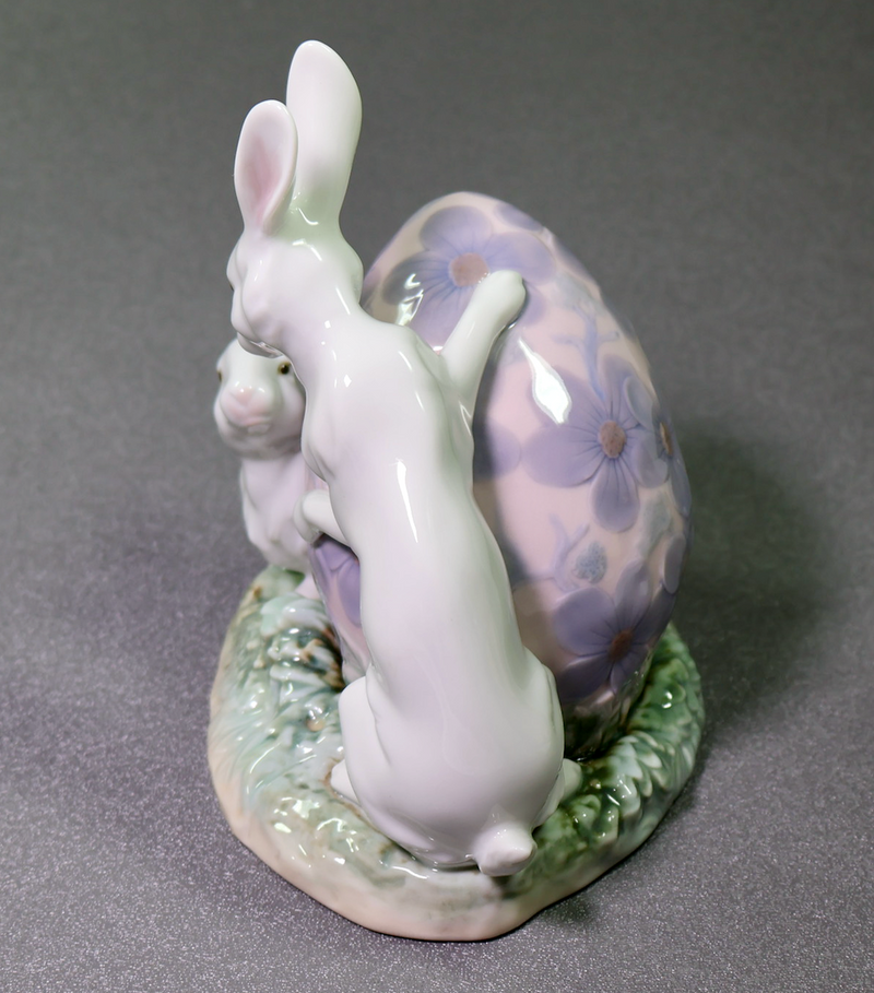 Lladro Easter Bunnies 5902-Figurine-Oakview Collectibles