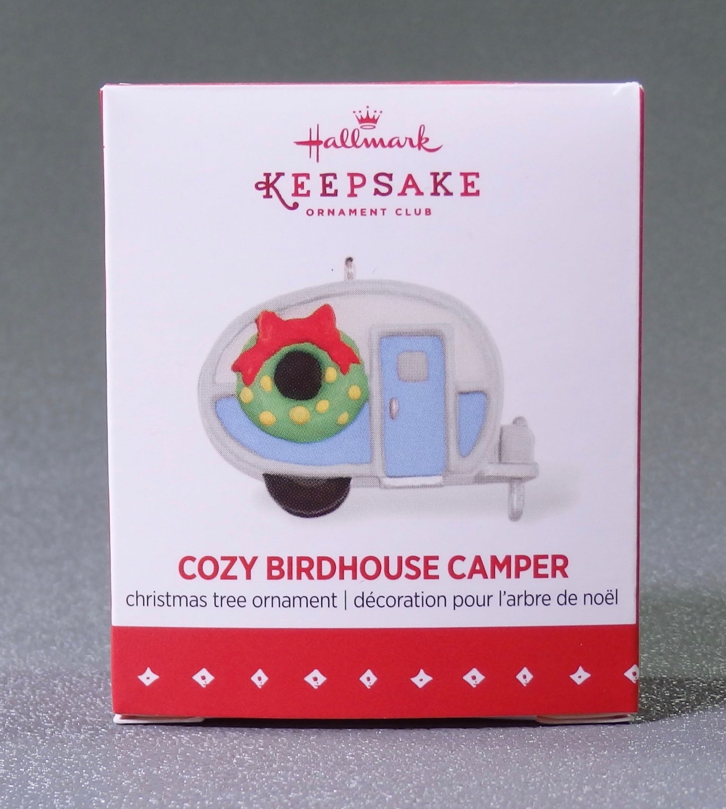 Hallmark 2015 Cozy Birdhouse Camper - Miniature-Ornament-Oakview Collectibles