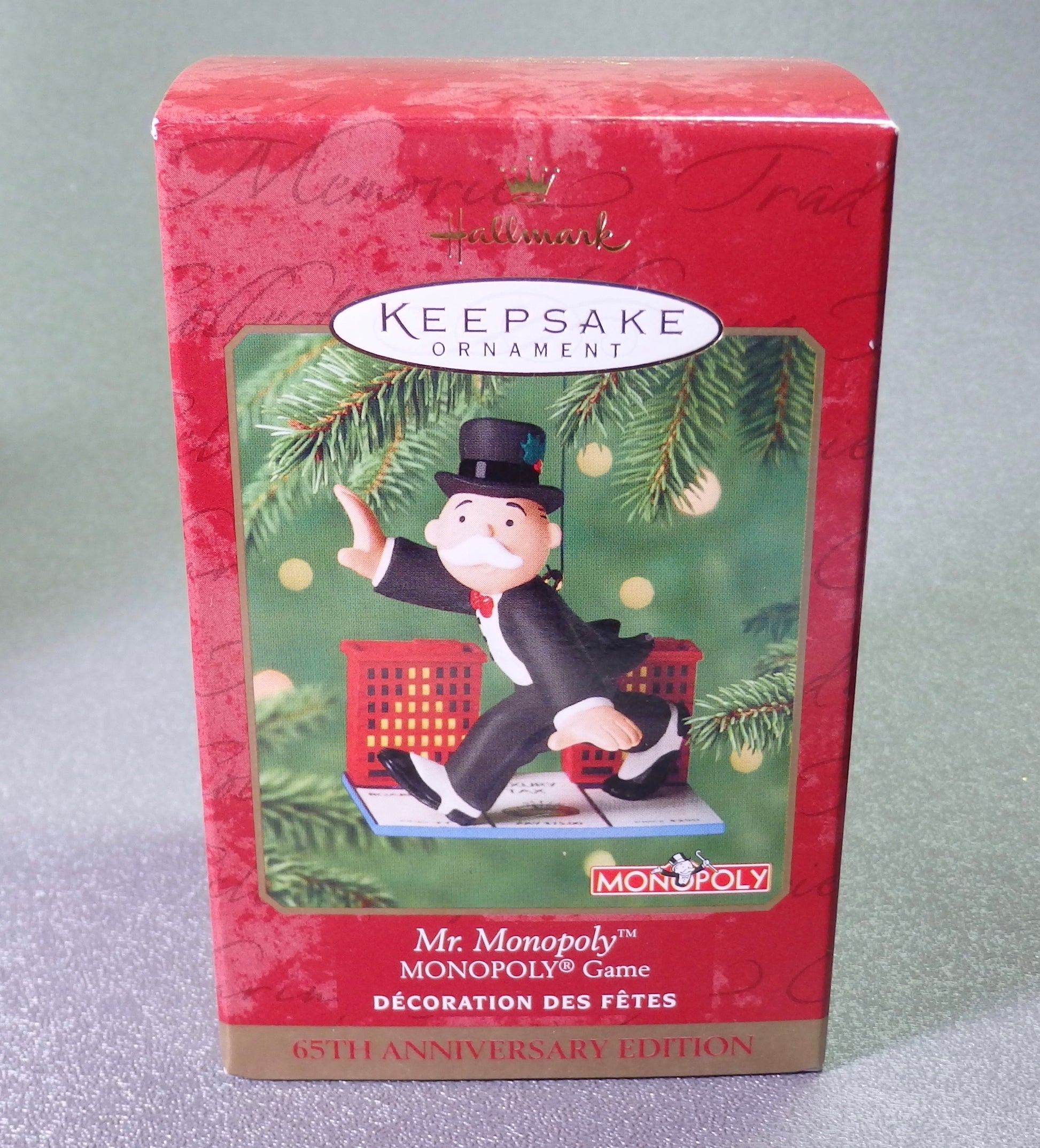 Hallmark 2000 Mr Monopoly-Ornament-Oakview Collectibles