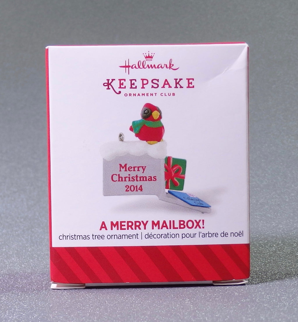 Hallmark 2014 A Merry Mailbox - Miniature-Ornament-Oakview Collectibles