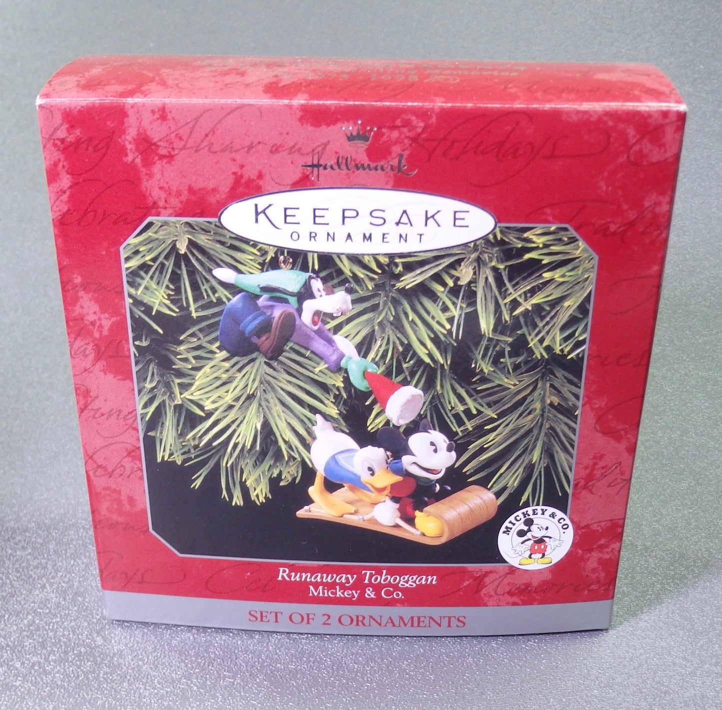 Hallmark 1998 Runaway Toboggan-Ornament-Oakview Collectibles