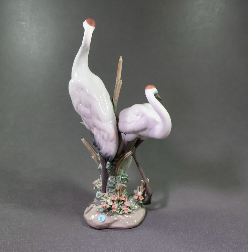 Lladro Courting Cranes 1611-Figurine-Oakview Collectibles