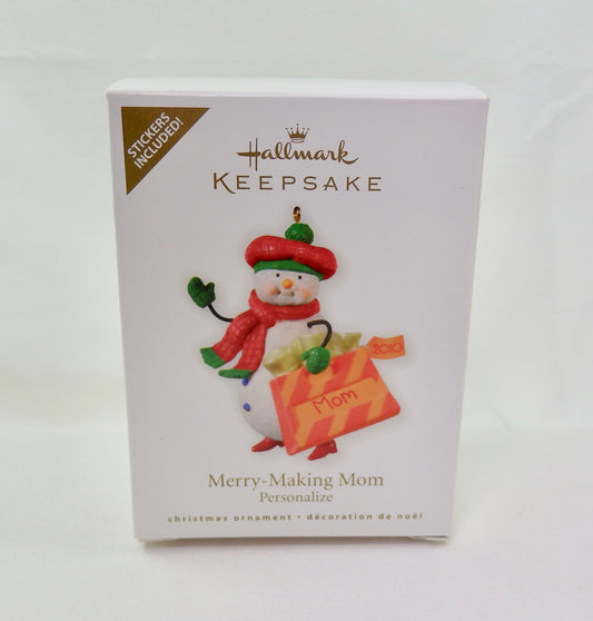 Hallmark 2010 Merry-Making Mom-Ornament-Oakview Collectibles