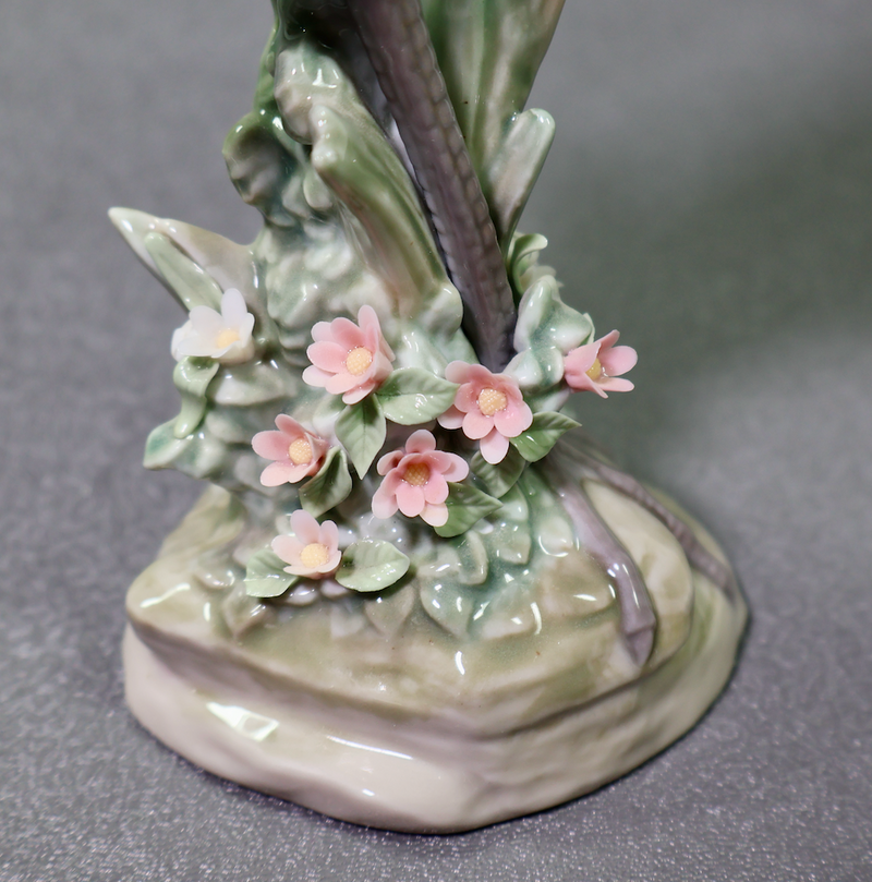 Lladro Preening Crane 1612-Figurine-Oakview Collectibles