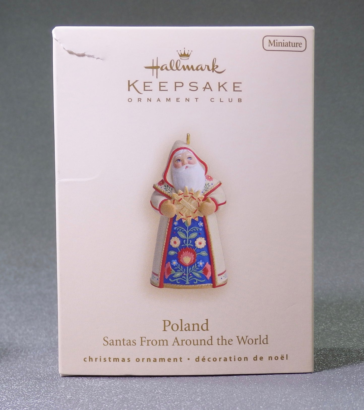 Hallmark 2007 Santas From Around the World Poland - Miniature-Ornament-Oakview Collectibles