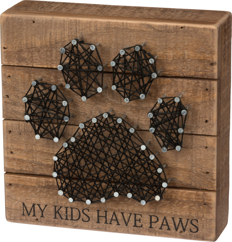 PBK My Kids Have Paws String Art-Wall Decor-Oakview Collectibles