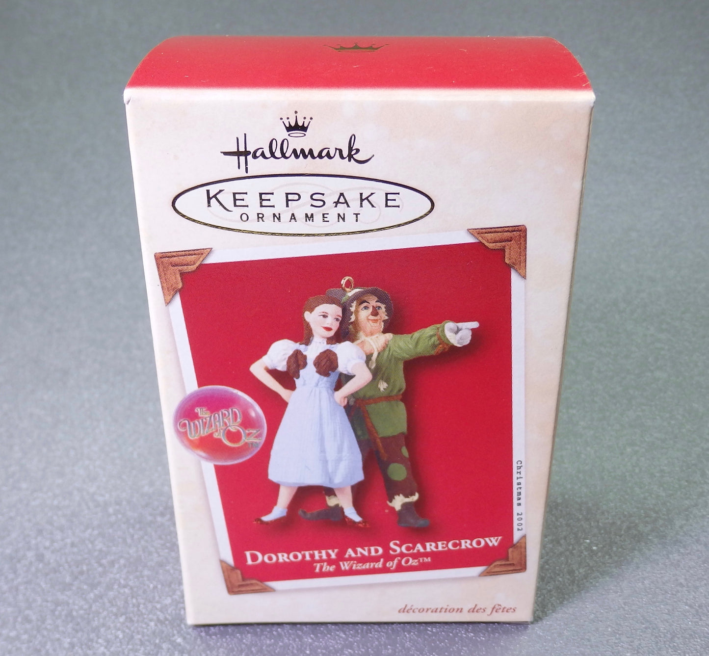 Hallmark 2002 Dorothy and Scarecrow-Ornament-Oakview Collectibles