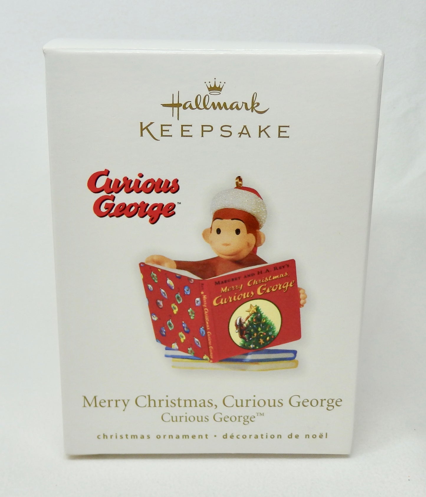 Hallmark 2010 Merry Christmas Curious George-Ornament-Oakview Collectibles