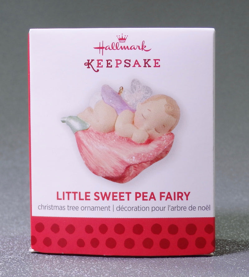 Hallmark 2013 Little Sweet Pea Fairy - Miniature-Ornament-Oakview Collectibles