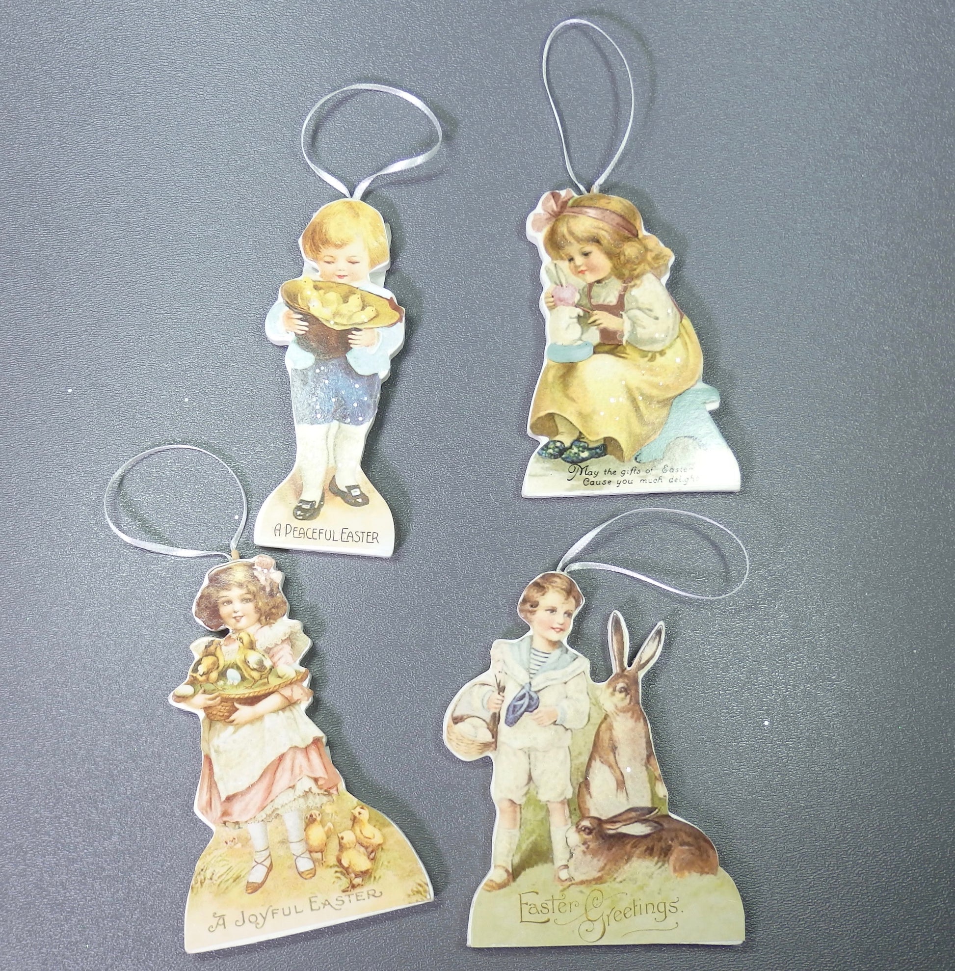 Bethany Lowe Spring Children Ornament Set of 4-Ornament-Oakview Collectibles