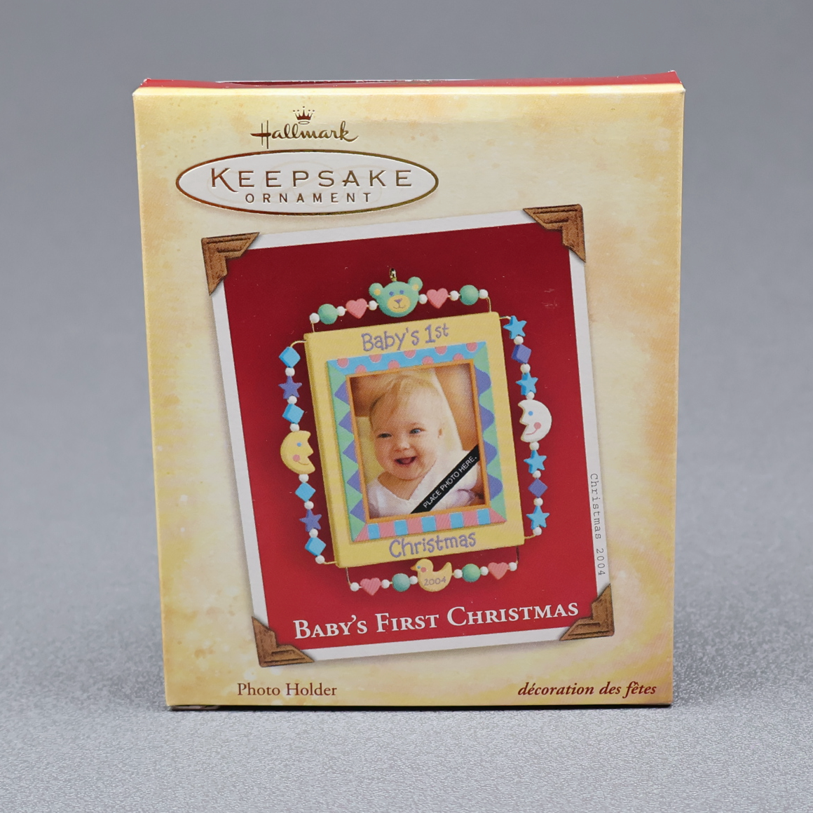 Hallmark 2004 Baby's First Christmas Photo Holder-Ornament-Oakview Collectibles