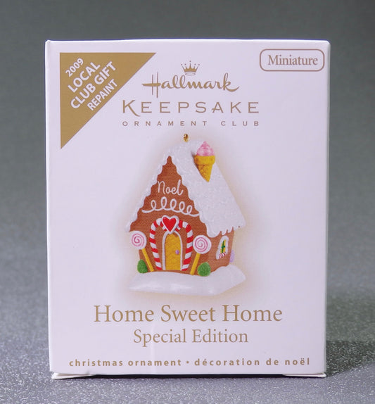 Hallmark 2009 Home Sweet Home - Miniature-Ornament-Oakview Collectibles