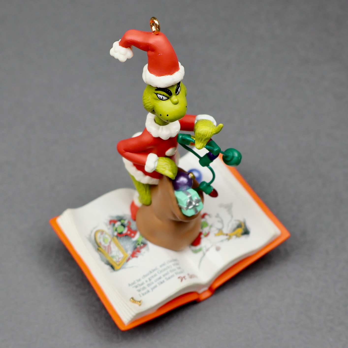 Hallmark 2001 What A Grinchy Trick!-Ornament-Oakview Collectibles