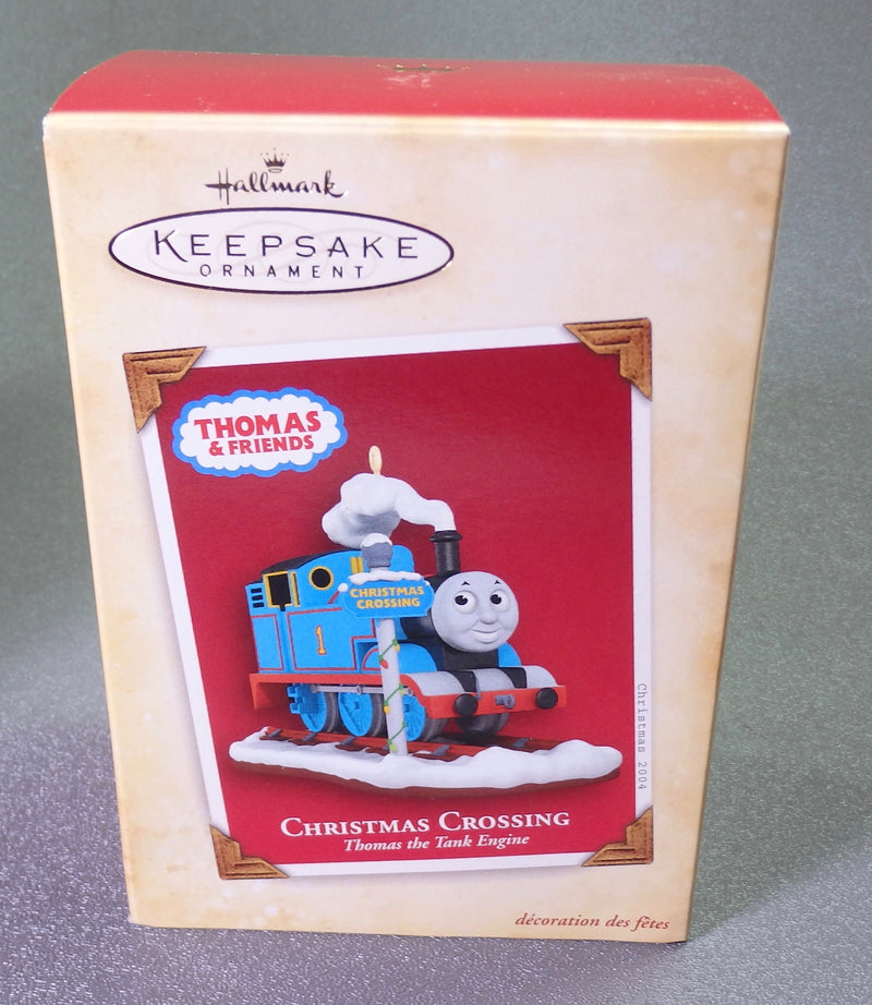 Hallmark 2004 Christmas Crossing, Thomas the Tank-Ornament-Oakview Collectibles