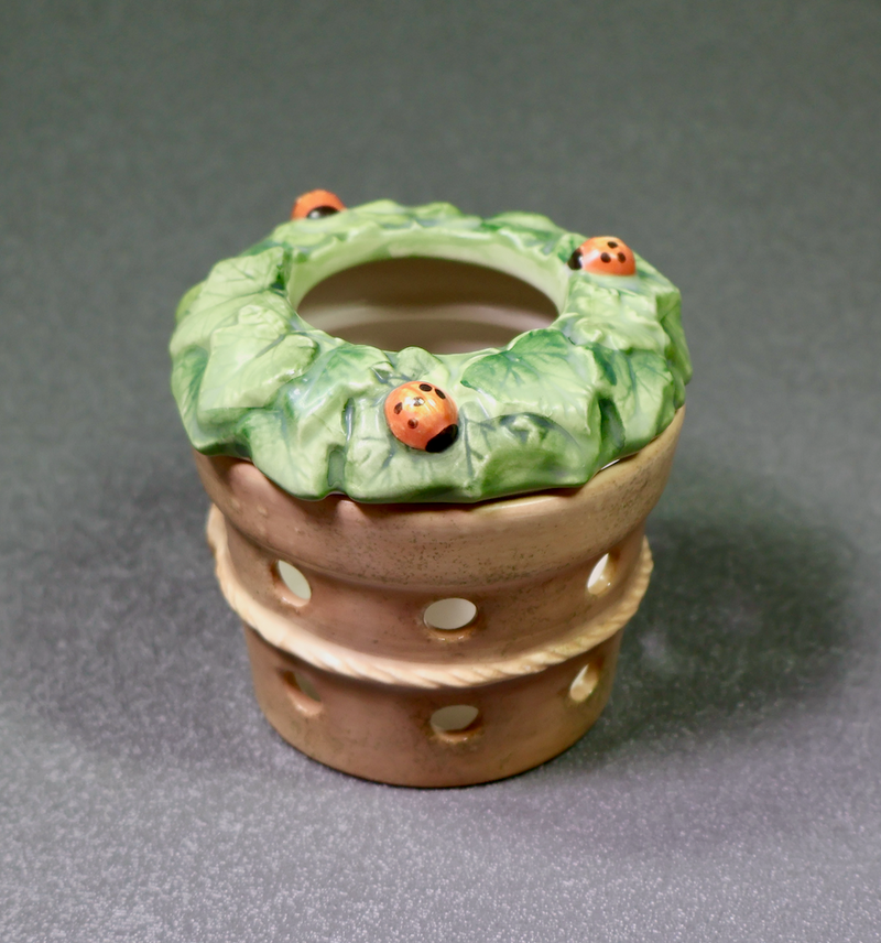 Hallmark Marjolein Bastin Ladybug Tealight Candle Holder-Candle Decor-Oakview Collectibles