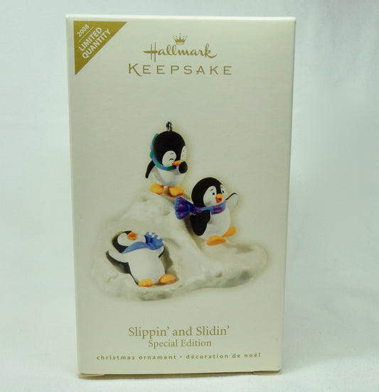 Hallmark 2008 Slippin and Sliddin - Ltd Ed-Ornament-Oakview Collectibles