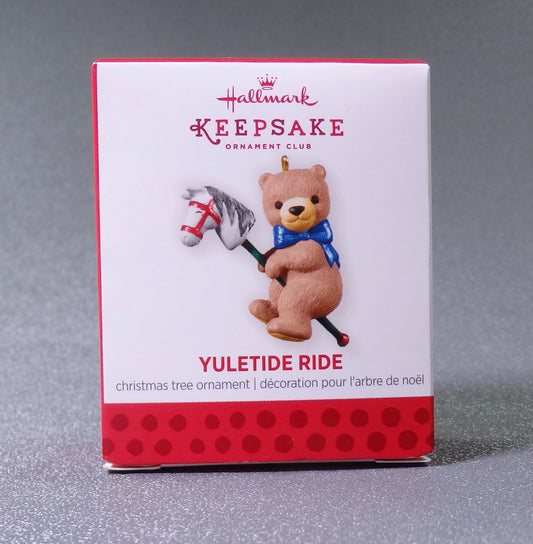 Hallmark 2013 Yuletide Ride - Miniature - Signed-Ornament-Oakview Collectibles