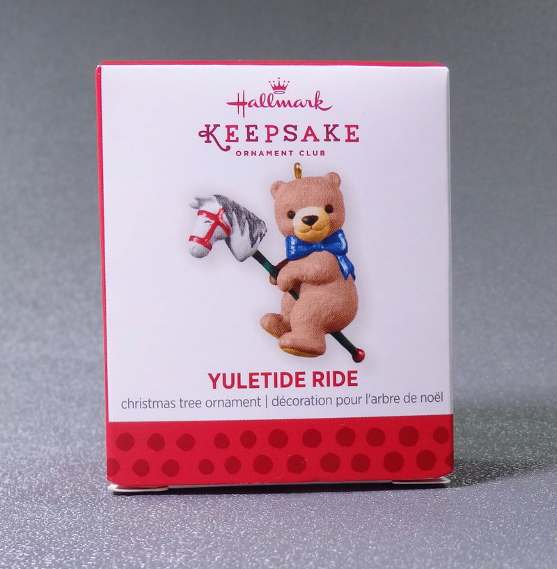 Hallmark 2013 Yuletide Ride - Miniature-Ornament-Oakview Collectibles
