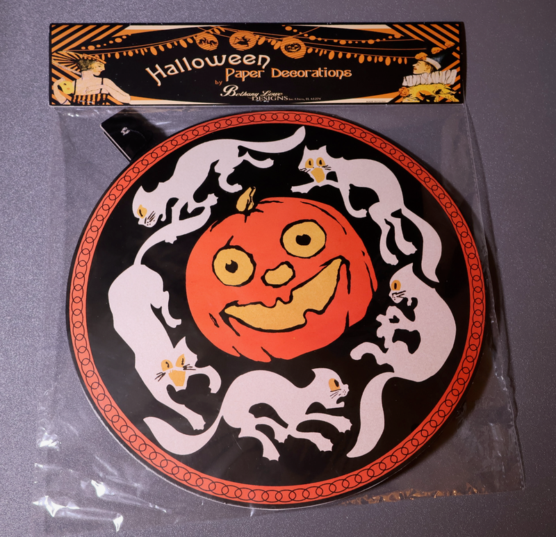 Bethan Lowe Halloween Large Rosettes Set of 2-Ornament-Oakview Collectibles