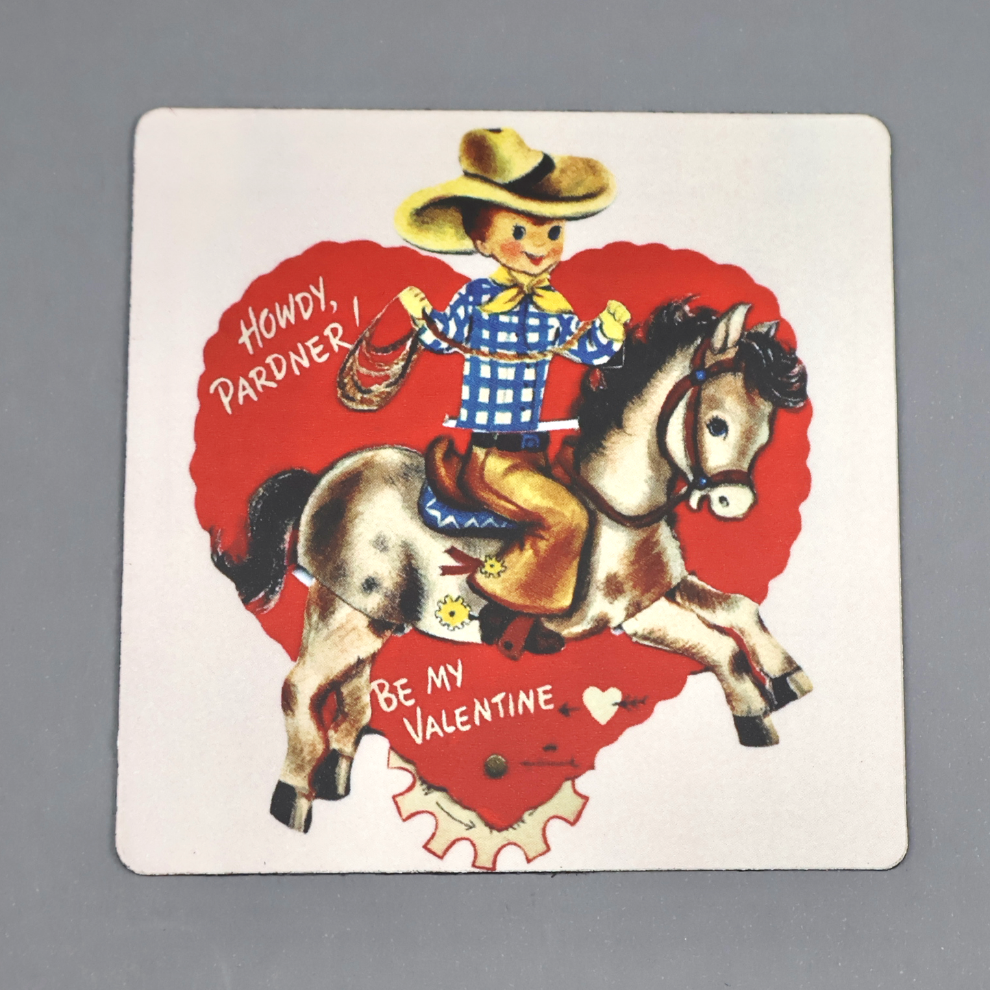 Valentines Day Vintage Style Children 3x3 Magnet Set of 4-Magnet-Oakview Collectibles