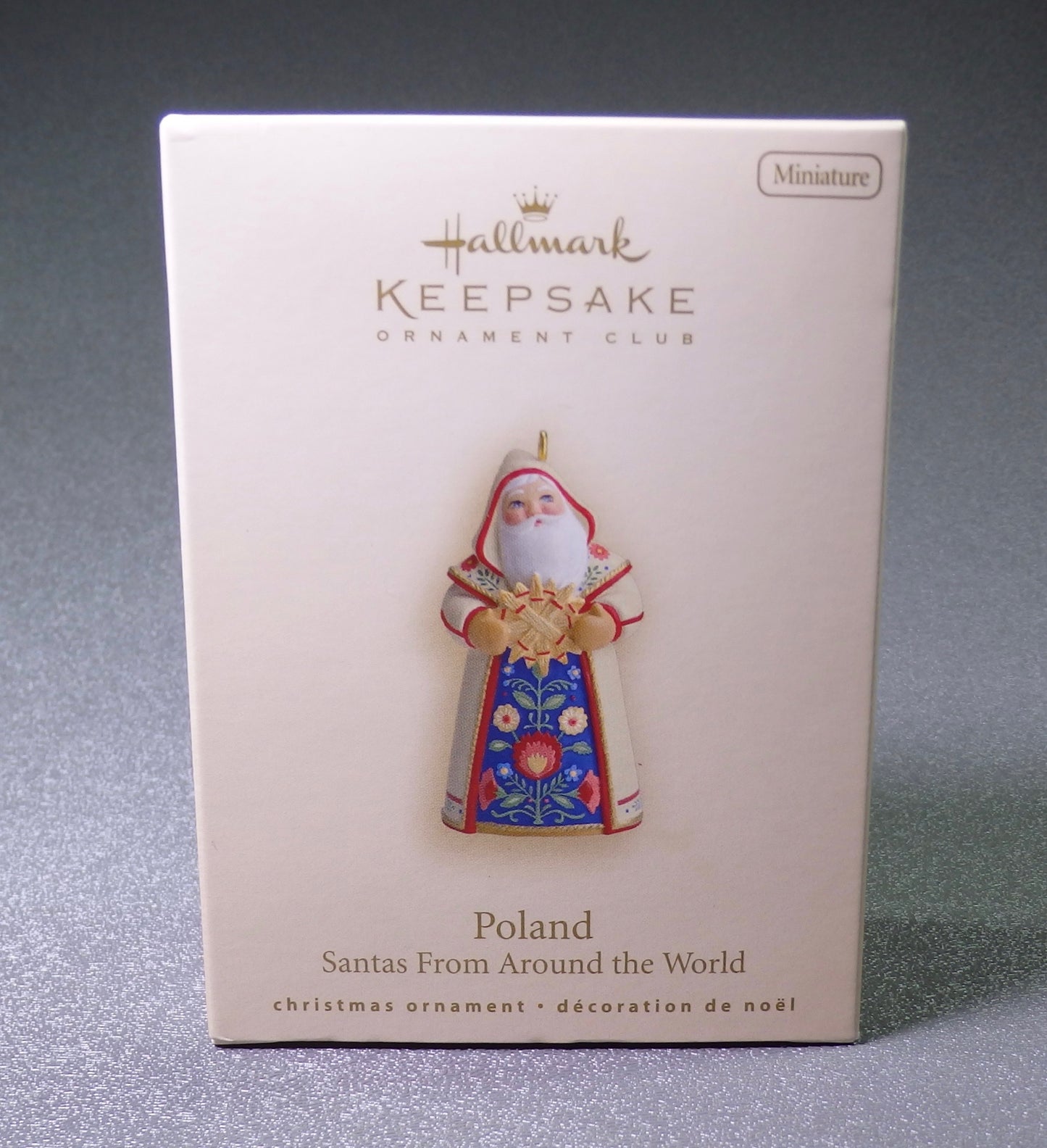 Hallmark 2007 Santas From Around the World Poland - Miniature-Ornament-Oakview Collectibles