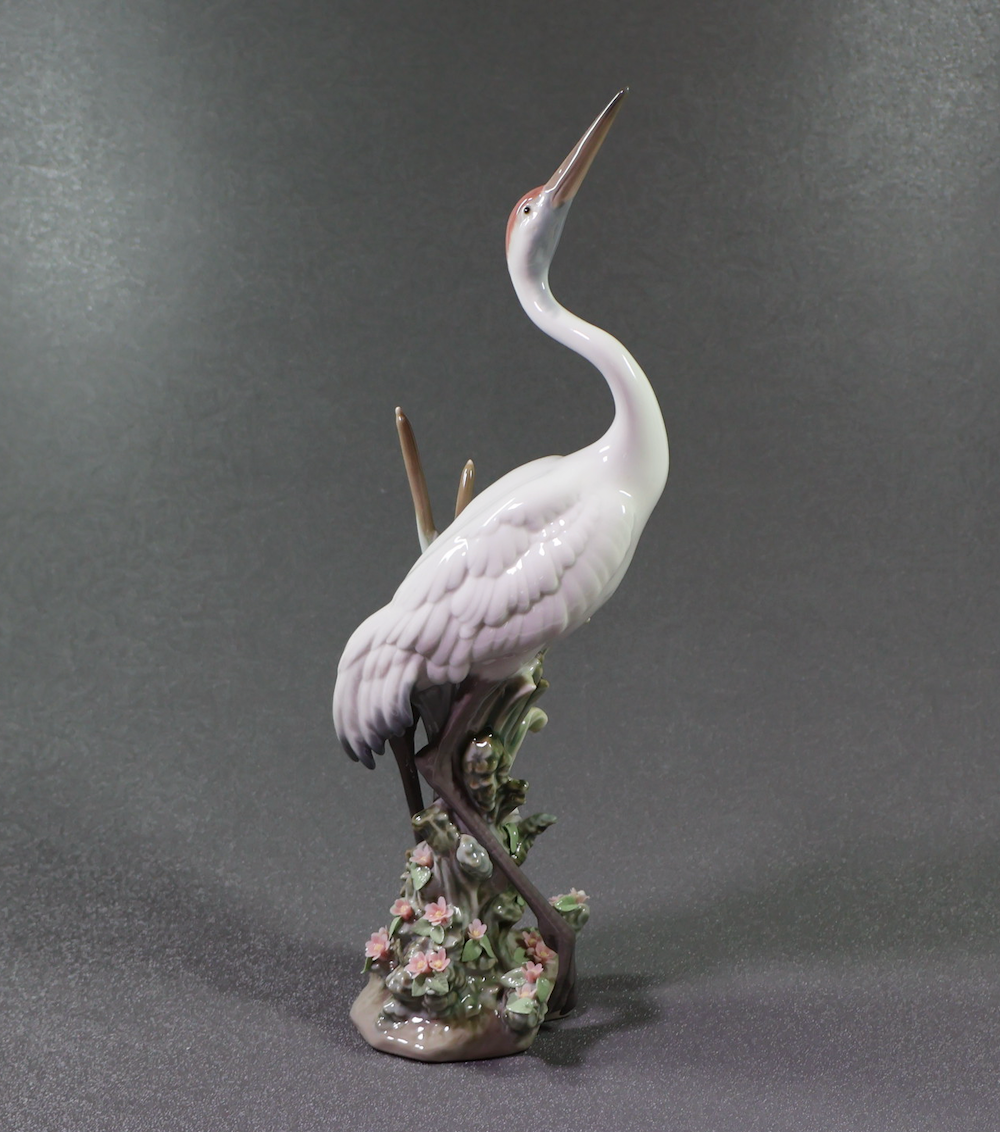 Lladro Dancing Crane 1614-Figurine-Oakview Collectibles
