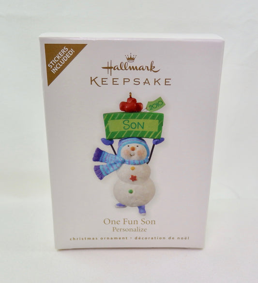 Hallmark 2010 One Fun Son-Ornament-Oakview Collectibles