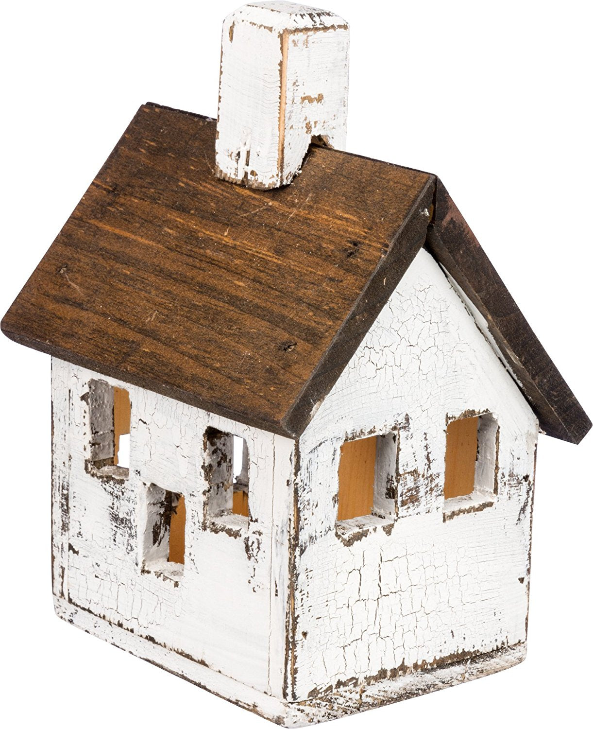 Primitives By Kathy Lighted Manor Birdhouse-Candle Decor-Oakview Collectibles