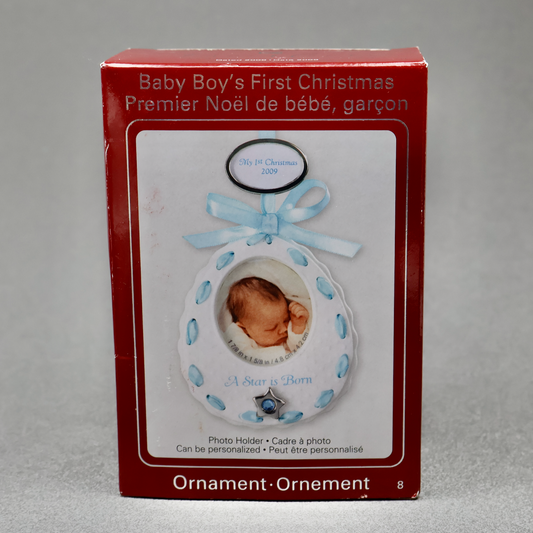 American Greetings / Carlton Cards 2009 Baby Boys First Christmas-Ornament-Oakview Collectibles