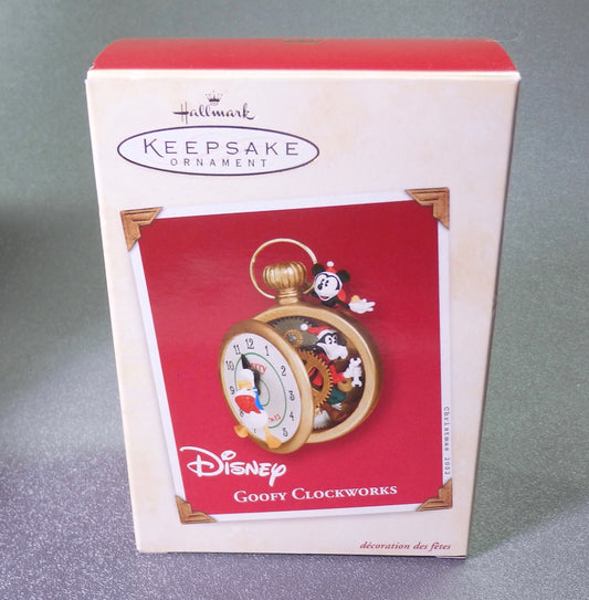 Hallmark 2002 Goofy Clockworks-Ornament-Oakview Collectibles